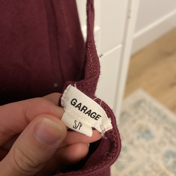 Burgundy Mini Dress from Garage - Picture 3 of 3